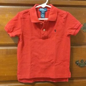 Polo Ralph Lauren Boys Red polo shirt